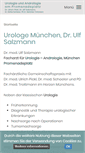 Mobile Screenshot of facharzt-urologie-muenchen.de