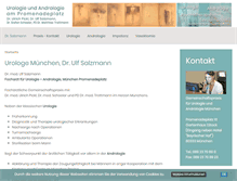 Tablet Screenshot of facharzt-urologie-muenchen.de